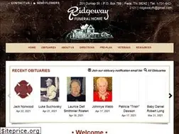 Sites similar to ridgewayfuneralhome.com