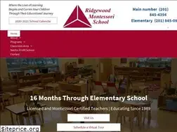 Sites similar to ridgewoodmontessorischool.com
