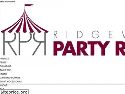 Sites similar to ridgewoodpartyrental.com