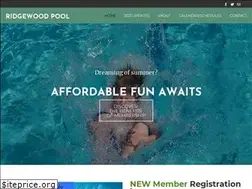 Sites similar to ridgewoodpool.com