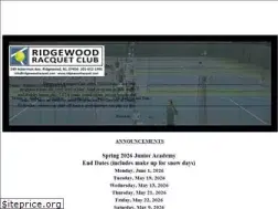 Sites similar to ridgewoodracquet.com
