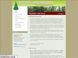 Sites similar to ridgewoodtimbercorp.com