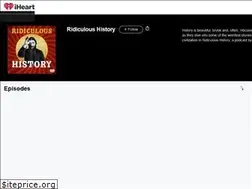 Sites similar to ridiculoushistoryshow.com
