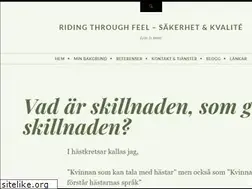 Sites similar to ridingthroughfeel.com