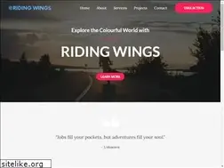 Sites similar to ridingwings.com