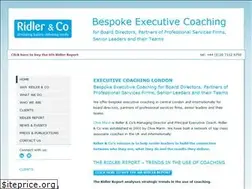 Sites similar to ridlerandco.com