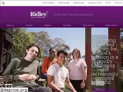 Sites similar to ridley.edu.au