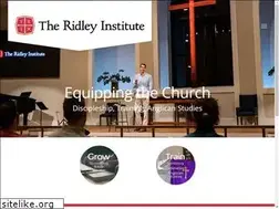 Sites similar to ridleyinstitute.com