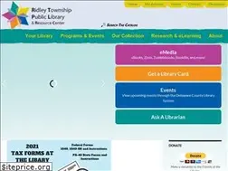 Sites similar to ridleylibrary.org