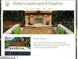 Sites similar to ridleyslandscapes.com