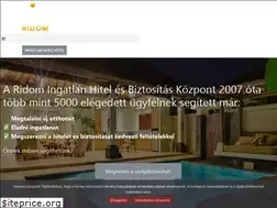Sites similar to ridom.hu