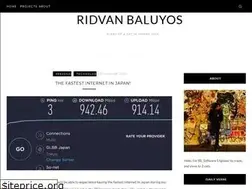 Sites similar to ridvanbaluyos.com