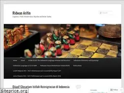 Sites similar to ridwanbahasa.wordpress.com