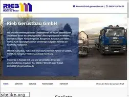 Sites similar to rieb-geruestbau.de