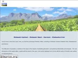 Sites similar to riebeek-valley.com