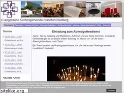 Sites similar to riedberggemeinde.de