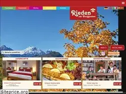 Sites similar to rieden.de