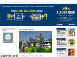 Sites similar to rieder-bier.at