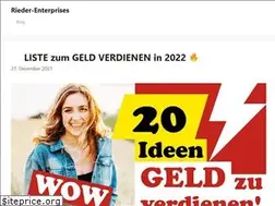 Sites similar to rieder-enterprises.com
