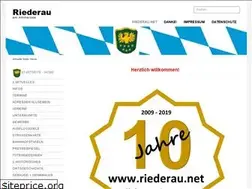 Sites similar to riederau.net