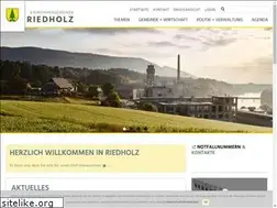 Sites similar to riedholz.ch