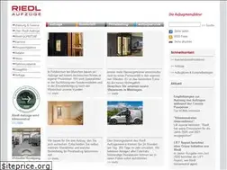 Sites similar to riedl-aufzuege.de