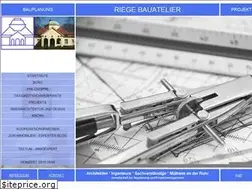 Sites similar to riege-bauatelier.de