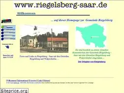 Sites similar to riegelsberg-saar.de