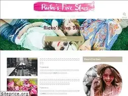 Sites similar to riekoblog.com