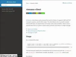 Sites similar to riemann-client.readthedocs.org