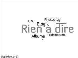 Sites similar to rienadire.fr