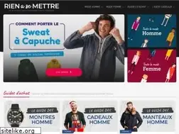 Sites similar to rienasemettre.fr
