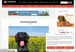 Sites similar to riesenschnauzer-in-not-ev.de