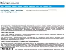 Sites similar to riesgooperacional.com
