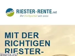 Sites similar to riester-rente.net
