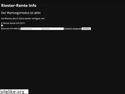 Sites similar to riesterrente-info.de