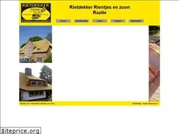 Sites similar to rietdekkerrientjes.nl