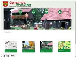 Sites similar to rietschen-online.de