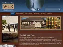 Sites similar to rifelaw.com