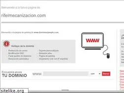 Sites similar to rifelmecanizacion.com