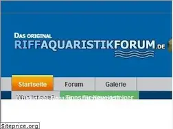 Sites similar to riffaquaristikforum.de
