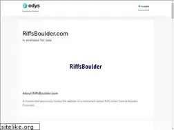 Sites similar to riffsboulder.com