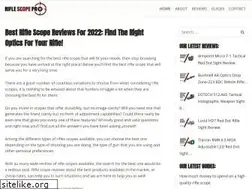 Sites similar to riflescopepro.com