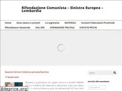 Sites similar to rifondazionelombardia.it