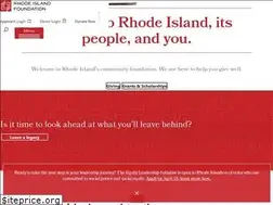 Sites similar to rifoundation.org