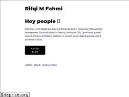 Sites similar to rifqimfahmi.dev