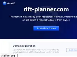 Sites similar to rift-planner.com