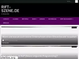 Sites similar to rift-szene.de