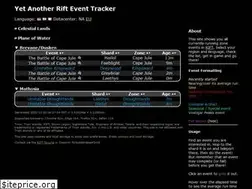 Sites similar to rift.events