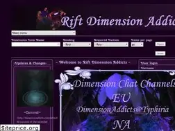 Sites similar to riftdimensionaddicts.com